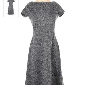 Grey business dress A-Line